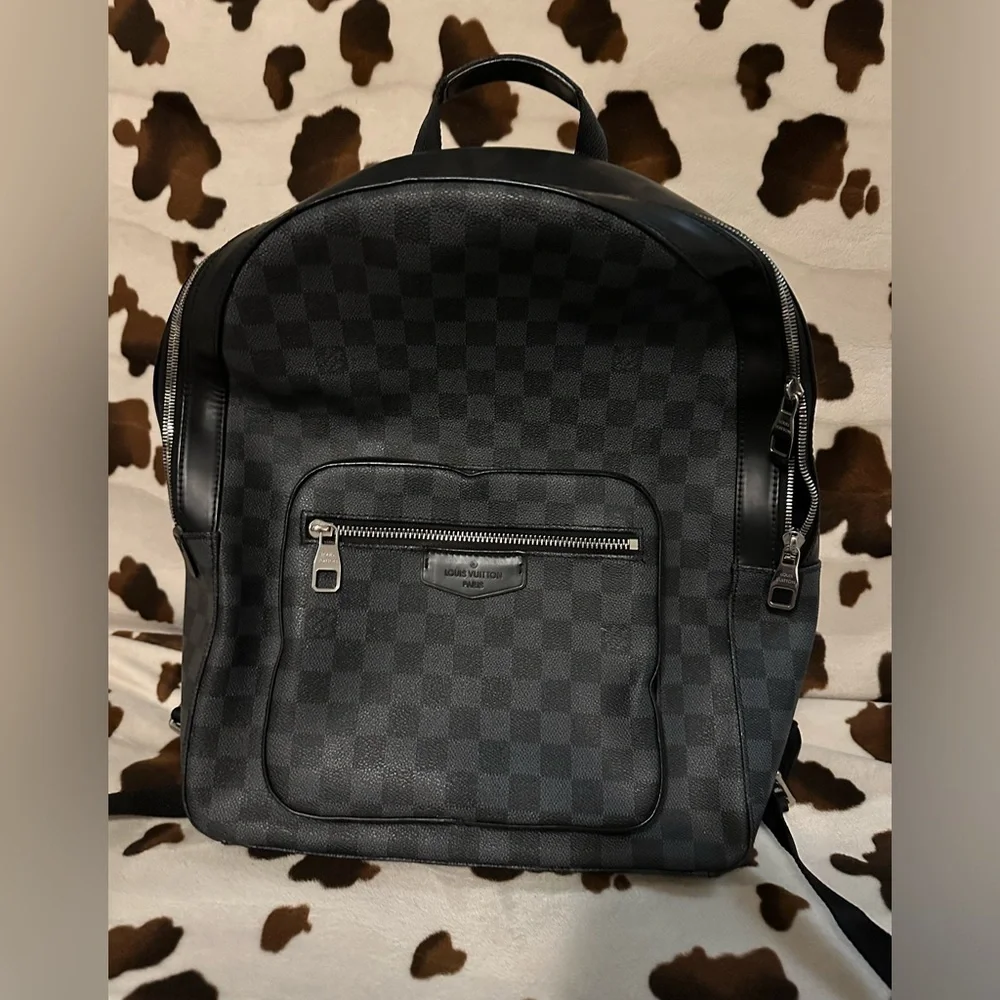 Louis Vuitton Authentic Damier Graphite Josh Backpack - Picture 3 of 8